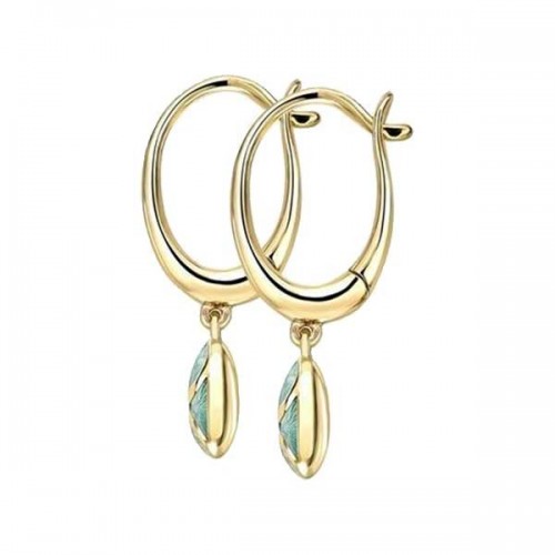 Fabergé Heritage Turquoise hoop drop earrings - 2390