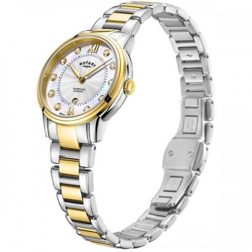 Rotary Cambridge diamond two-tone Quartz watch 30mm - LB05426/07/D