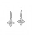 Roberto Coin Princess Flower 18WG drop earrings - ADR777EA1088
