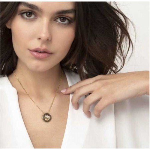 Nomination Aurea champagne yellow gold plated necklace - 145711 024