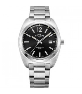 Rotary Avenger Black StainSteel Quartz watch - GB05480/65