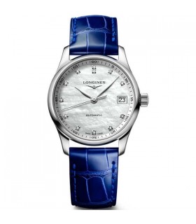 Longines Master Collection blue automatic watch 34mm - L2.357.4.87.0