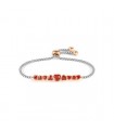 Nomination Milleluci red cz rgp bracelet - 028011 005