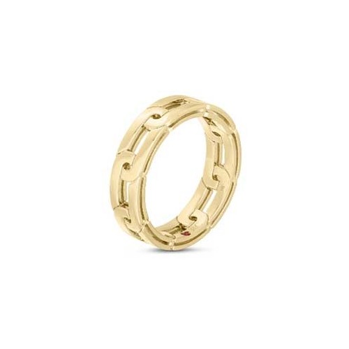 Roberto Coin Navarra yellow gold ring - AR888RI2159