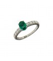 Mirco Visconti Emerald diamond ring 0.77ct - Z741/20S