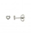 Mirco Visconti Heart diamond earrings 0.04ct - Z378/10
