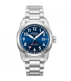 Rotary Commando pilot blue automatic watch 42mm - GB05470/52
