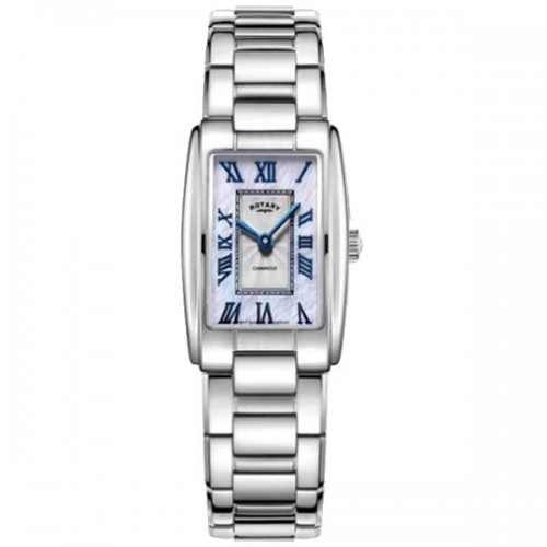 Rotary Cambridge white steel quartz watch 21.5x33mm - LB05435/07