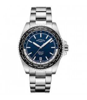 Rotary Henley Worldtimer Quartz watch 41mm - GB05370/88