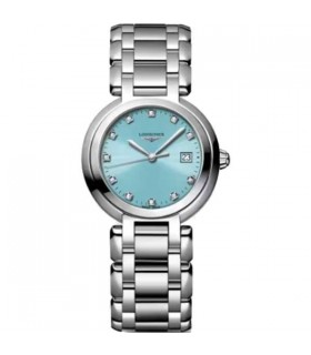 Longines La PrimaLuna blue diamonds Quartz watch 30mm - L8.122.4.90.6
