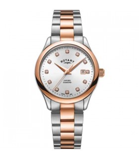 Rotary Oxford two-tone diamond Quartz watch 32mm - LB05094/70/D
