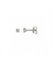 Mirco Visconti Solitaire diamond earrings 0.50ct - IU14/90