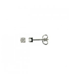 Mirco Visconti Soliatire diamond earrings 0.14ct - HP22/10