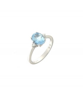 Mirco Visconti Aquamarine diamond ring - II54/154ACO