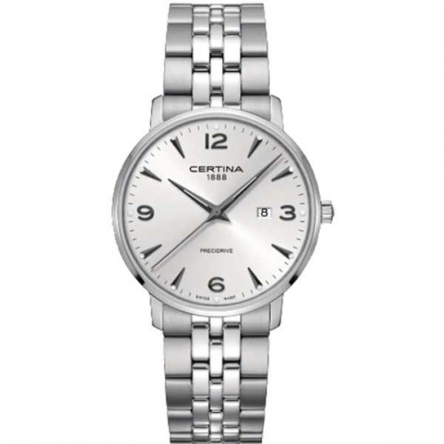 Certina DS Caimano Silver Quartz watch 39mm - C035.410.22.037.00