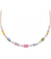 Nomination Color Wave rose gold necklace - 149845 011
