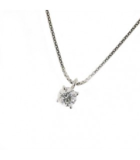 Mirco Visconti Solitaire diamond pendant 0.2ct - IU12/10