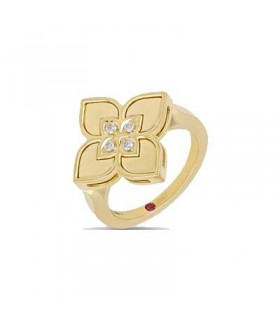 Roberto Coin Venetian Princess yellow gold ring - ADR777RI3374