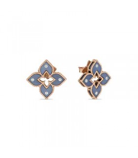 Roberto Coin Venetian princess earrings with titanium - ADR777EA3401