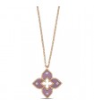 Roberto Coin Venetian Princess rose gold pendant  - ADR777CL3405