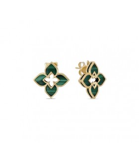 Roberto Coin Venetian Princess Malachite earrings - ARV777EA3190
