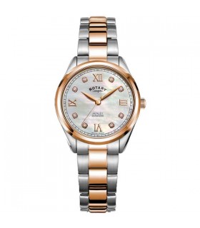 Rotary Henley two-tone diamond Quartz watch - LB05112/41/D