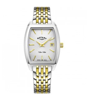 Rotary Ultra Slim Tonneau Quartz watch 25mm - LB08016/06