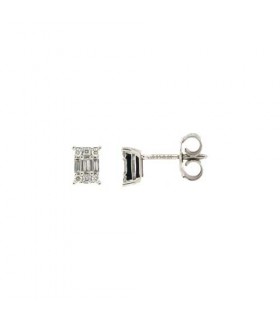 Mirco Visconti baguettes diamond earrings 0.30ct - ABA1304/10