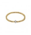 Fope Flex'it Olly 18ct gold diamonds bracelet - 721B BBRM