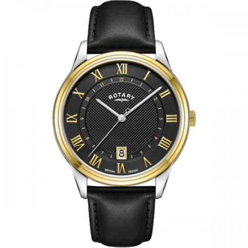 Rotary Dress black Quartz watch 40.5mm - GS05391/10