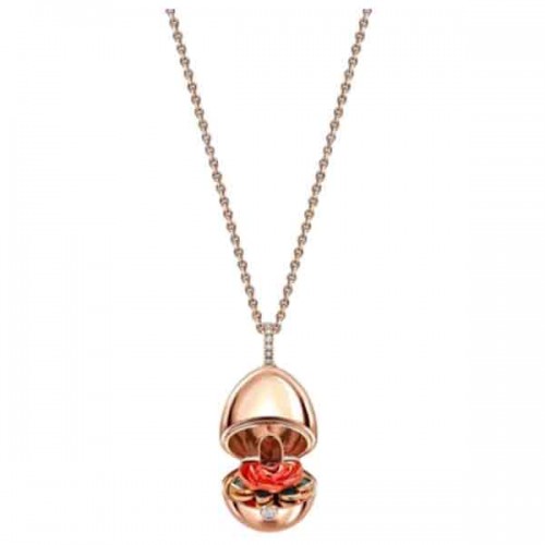 Fabergé Essence 18R Ruby Set Surprise Locket - 3545