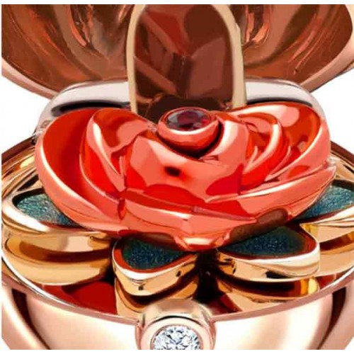 Fabergé Essence 18R Ruby Set Surprise Locket - 3545
