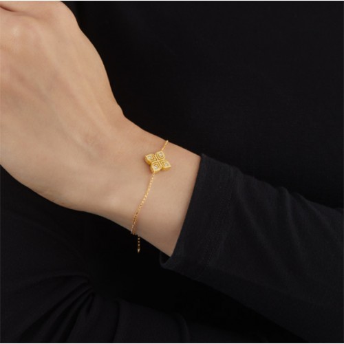 Roberto Coin Arabesque flower diamond bracelet - ADR777BR3571