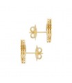 Roberto Coin Arabesque Flower diamond earrings - ADR777EA3571