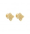Roberto Coin Arabesque Flower diamond earrings - ADR777EA3571