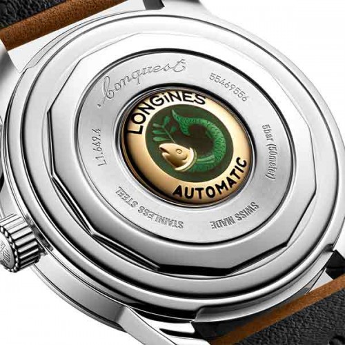 Longines Conquest Heritage automatic watch 38mm - L1.649.4.72.2