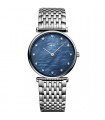 Longines Grande Classique blue diamonds quartz watch 29mm - L4.512.4.81.6