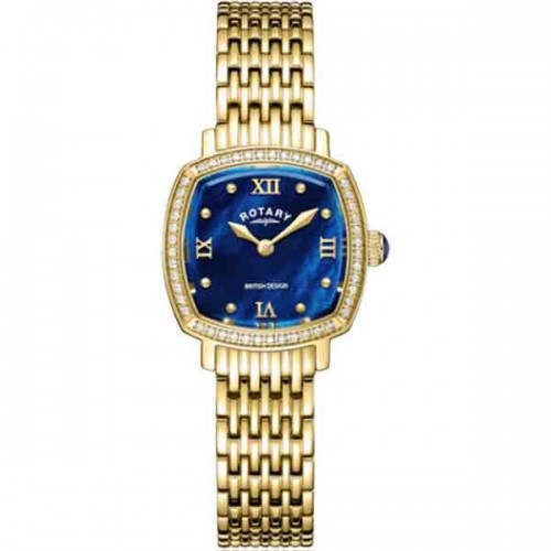 Rotary Traditional Blue Crystal Set Quartz watch 25mm - LB05813/92