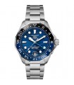 Tag Heuer Aquaracer blue GMT automatic watch 42mm - WBP5114.BA0013