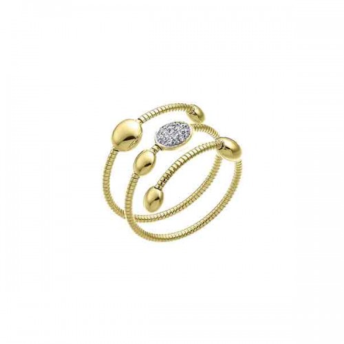 Chimento Armillas Acqua diamond yellow gold ring - 1A01442B11130