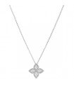 Roberto Coin Princess Flower 18W diamond pendant - ADR777CL0680