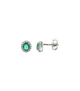 Mirco Visconti Diamond Emerald Earrings - AB732/S