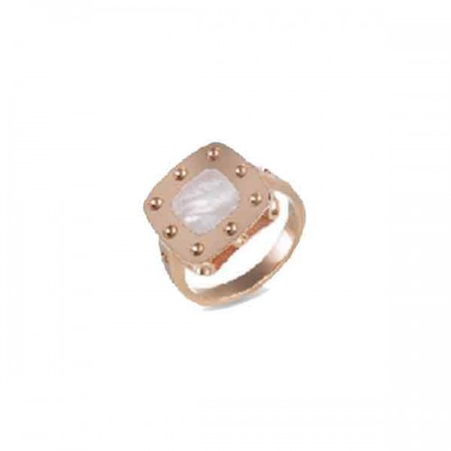 Roberto Coin rose gold Pois Moi ring - ARV777RI0514