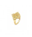 Roberto Coin Diamond Arabesque flower ring - ADR777RI3572