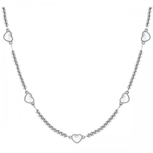 Nomination EMOSFERE 5 white heart necklace - 134207 036