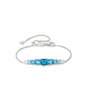 Nomination DAYTONIGHT light blue silver cz bracelet - 242101 006
