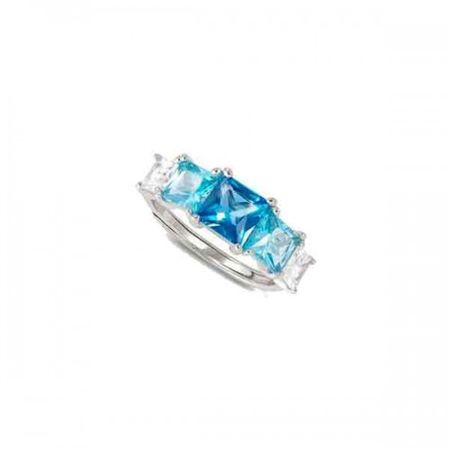 Nomination DAYTONIGHT blue silver cz ring - 242100 006