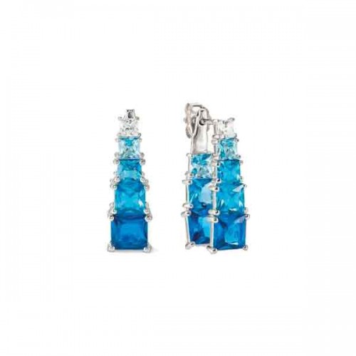 Nomination DAYTONIGHT light blue silver cz earrings - 242106 006