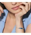 Nomination DAYTONIGHT light blue silver cz bracelet - 242101 006