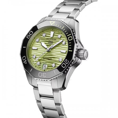 Tag Heuer Aquaracer Professional 300 Green automatic 36mm - WBP231L.BA0618